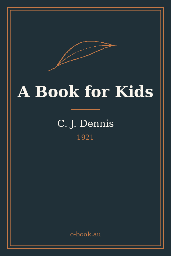 Cover of A Book for Kids
