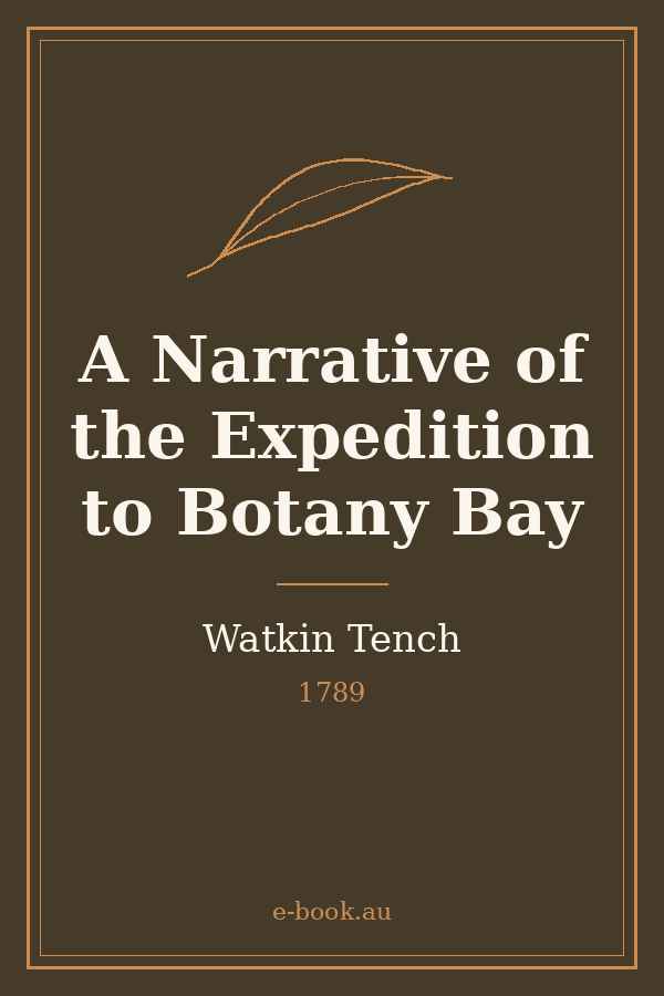 Cover of A Narrative of the Expedition to Botany Bay