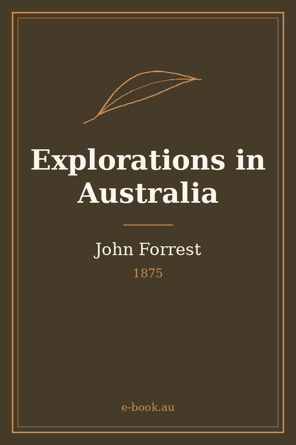 Cover of Explorations in Australia