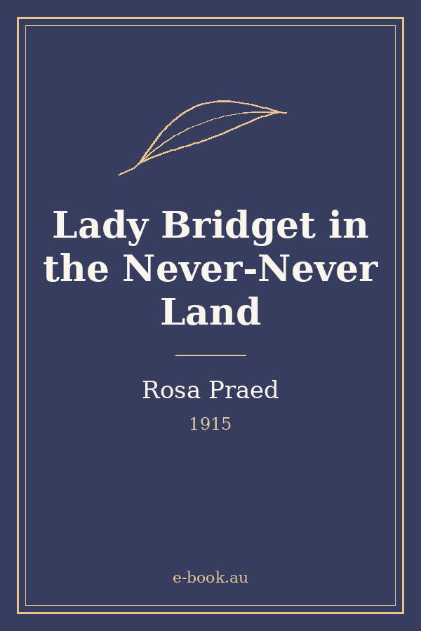 Cover of Lady Bridget in the Never-Never Land