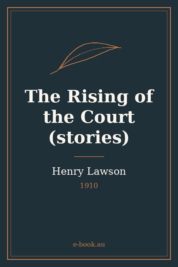 Cover of The Rising of the Court (stories)