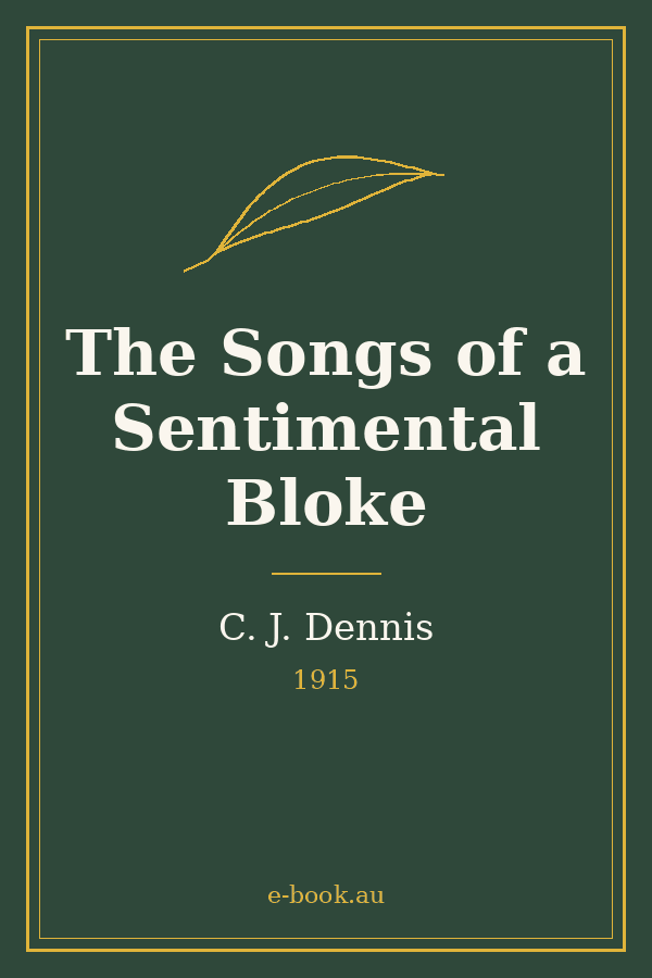 Cover of The Songs of a Sentimental Bloke